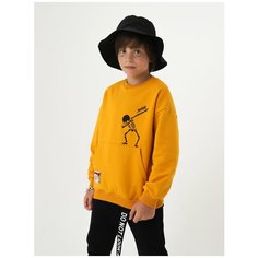 Свитшот Nota Bene размер 116, горчичный