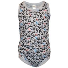 Комплект нижнего белья N.O.A. размер 32, серый/набивка NOA