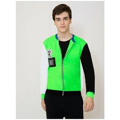 Олимпийка Nota Bene размер 146, Зеленый неон