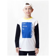 Лонгслив Nota Bene, размер 122, белый