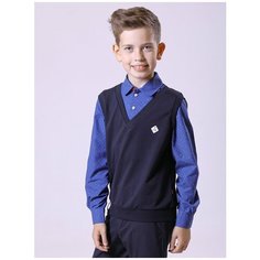 Рубашка Nota Bene размер 122, темно-синий