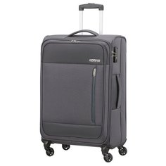 Чемодан American Tourister Heat Wave 65 л, Charcoal Gray