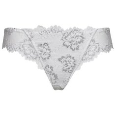 Lormar Трусы Perfect слипы кружевные низкой посадки, размер 5, bianco