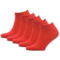 Носки HOSIERY 74202 (5), 5 пар, размер 25-27, красный
