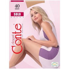 Колготки Conte Elegant Solo, 40 den, размер 2, beige (бежевый)