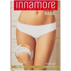 Innamore Трусы Бразильяна средней посадки Palma, размер 2(42), bianco