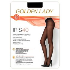 Колготки Golden Lady IRIS, 40 den, размер 5-XL, nero (черный)