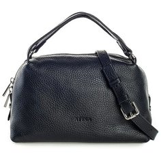 Сумка кросс-боди Afina, натуральная кожа, синий