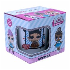 Кружка ND Play L.O.L. Surprise! подарочная упаковка, 250 мл, белый/голубой