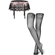 Комплект Le Cabaret Пятьдесят оттенков свободы/42-48, черный