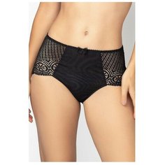 Empreinte Трусы слипы Norah высокой посадки с кружевными вставками, размер 46, черный