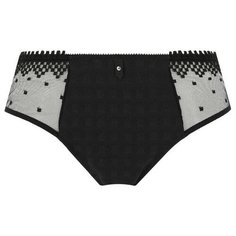 Empreinte Трусы слипы Jazz средней посадки с тюлевыми вставками, размер 50, black