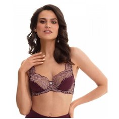 Бюстгальтер Laete, размер 75D, красный виноград