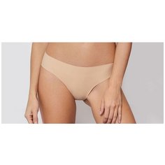 Laete Трусы слипы бесшовные с низкой посадкой, размер XS(42), бежевый