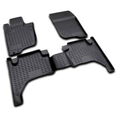 Комплект ковриков салона ELEMENT NLC.35.15.210 для Mitsubishi L200 4 шт. черные