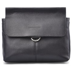 Сумка кросс-боди Afina, натуральная кожа, черный