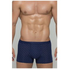 Salvador Dali Трусы боксеры с принтом, размер XL, синий