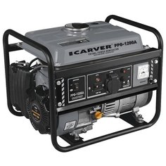 Бензиновый генератор Carver PPG-1200A (900 Вт)