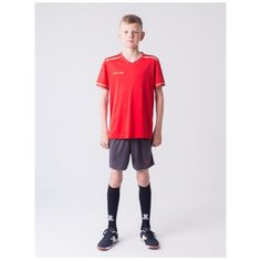 Спортивный костюм Kelme размер 160, красный/темно-серый