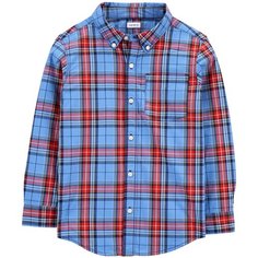 Рубашка Carters размер 7, blue/red Carters
