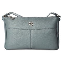 Сумка кросс-боди Afina, натуральная кожа, небо