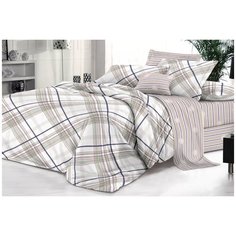 Комплект постельного белья поплин премиум эльф мэн 1.5 спальный