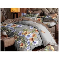 Комплект постельного белья поплин премиум эльф элин 1.5 спальный