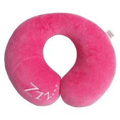 Подушка для шеи Amarobaby Soft Bagel, малиновый