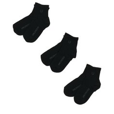 Носки Unlimited комплект 3 пары размер 35-36, черный