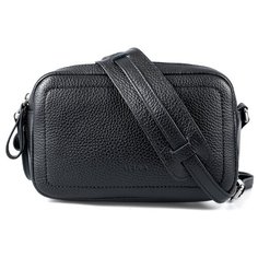 Сумка кросс-боди Afina, натуральная кожа, черный