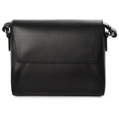 Сумка кроссбоди AFINA 425 ,натуральная кожа сафьяно, черный