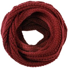 Шарф женский Finn Flare, цвет: вишневый W19-12162_332
