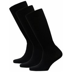 Гольфы мужские повседневные HOSIERY 71700 р 27-29 (43-46 размер ноги) черные 3 пары