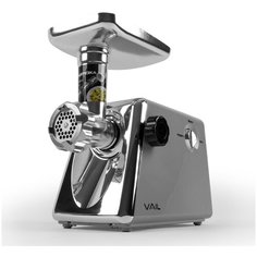 Мясорубка электрическая VAIL VL-5404 серая 1800 Вт. с