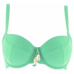 Empreinte Купальный лиф Rivage с подвеской из камушков, салатовый, 44F