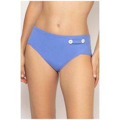 Empreinte Высокие плавки Casual Lagon с декоративными пуговками, голубой, 46