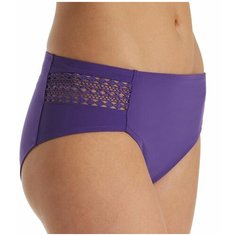 Empreinte Высокие плавки Havana с вставками из мережки, фиолетовый, 46