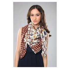 Платок P20 brown 120*120 Laura Milano
