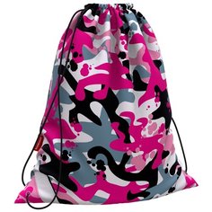 Мешок для обуви ErichKrause® 365x440мм Pink Camo