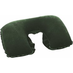 Подушка надувная под шею, зеленая37х24х10 см, Bestway, арт. 67006