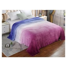 Плед Cleo "OMBRE" велсофт полуторный 150*200. 150/006-OMB