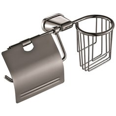 Держатель для туалетной бумаги с корзиной Аквалиния 33045