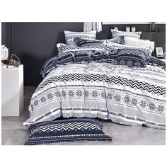 КПБ Cleo сатин набивной "Satin Lux" семнйный 145*215*2 220*240*1(±5) 50*70*2(±2) 70*70*2(±2) 41/563-SL