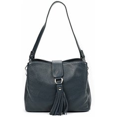 Сумка кроссбоди AFINA 401 ,натуральная кожа, морской