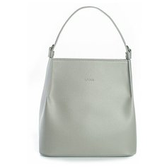 Сумка хобо(торба) AFINA 518, натуральная кожа,базальт