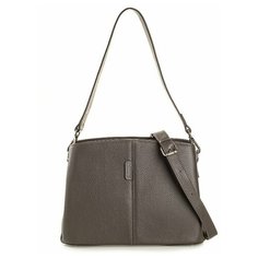 Сумка кроссбоди AFINA 514, натуральная кожа,кофе