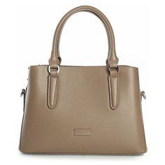 Сумка сэтчел AFINA 507, натуральная кожа,нуга