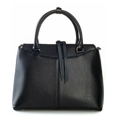 Сумка сэтчел AFINA 495, натуральная кожа, черный