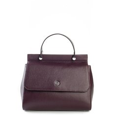 Сумка сэтчел AFINA 508, натуральная кожа,вино