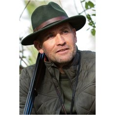 Фетровая шляпа взр. для охоты 58 SOLOGNAC X Декатлон Decathlon